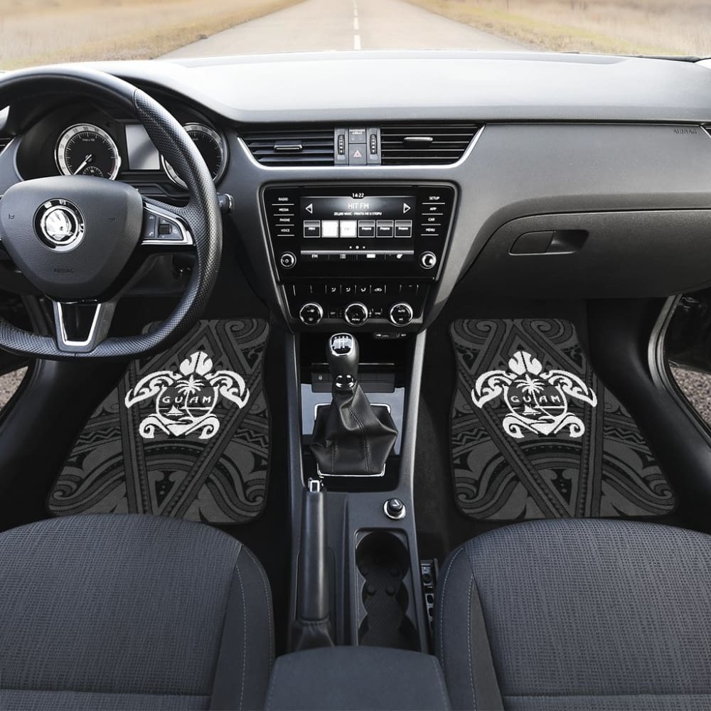 Guam Coat Of Arms Turtle Car Floor Mats 210803 - YourCarButBetter