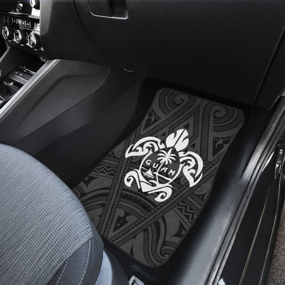 Guam Coat Of Arms Turtle Car Floor Mats 210803 - YourCarButBetter