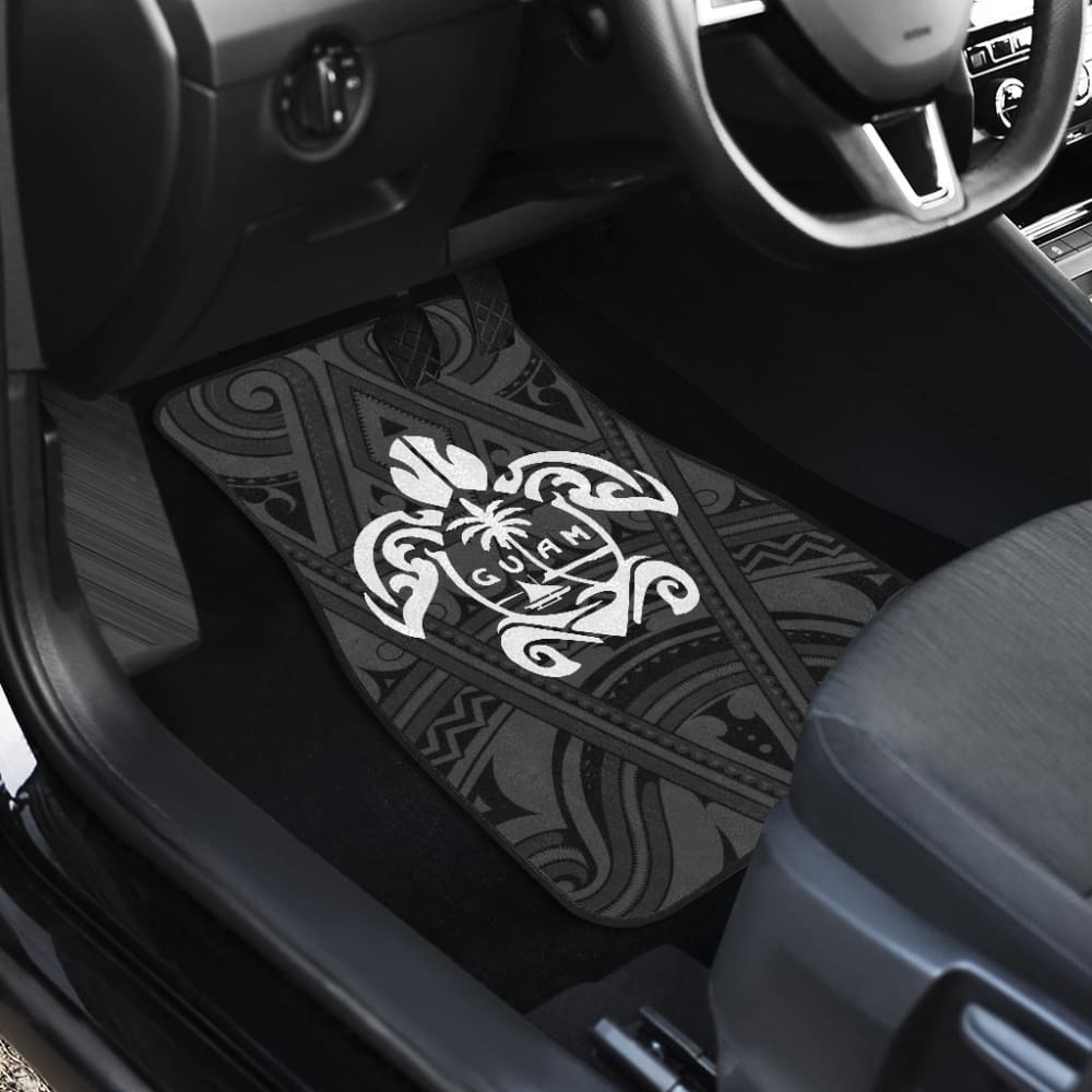 Guam Coat Of Arms Turtle Car Floor Mats 210803 - YourCarButBetter