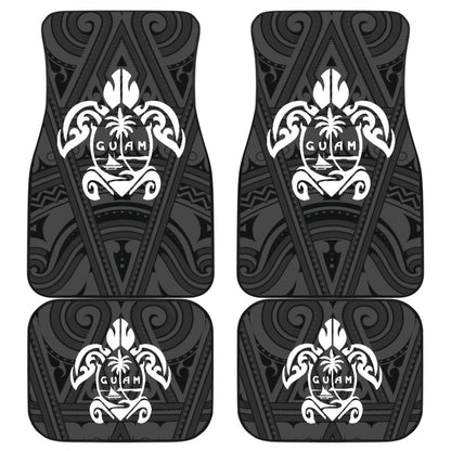 Guam Coat Of Arms Turtle Car Floor Mats 210803 - YourCarButBetter
