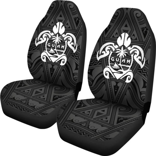 Guam Coat Of Arms Turtle Car Seat Covers 210803 - YourCarButBetter