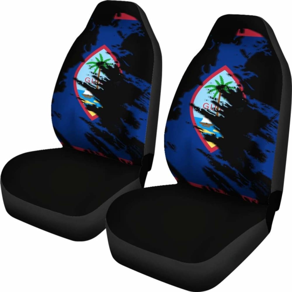 Guam Flag Painting Car Seat Cover Amazing 105905 - YourCarButBetter