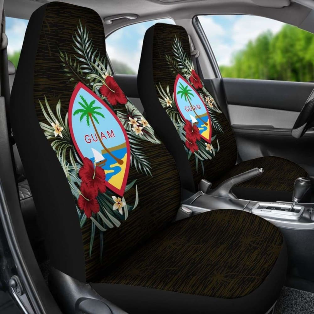 Guam Hibiscus Car Seat Covers 7 232125 - YourCarButBetter