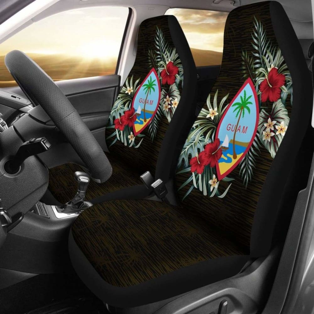 Guam Hibiscus Car Seat Covers 7 232125 - YourCarButBetter