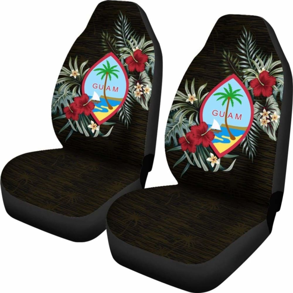 Guam Hibiscus Car Seat Covers 7 232125 - YourCarButBetter