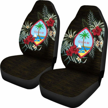 Guam Hibiscus Car Seat Covers 7 232125 - YourCarButBetter