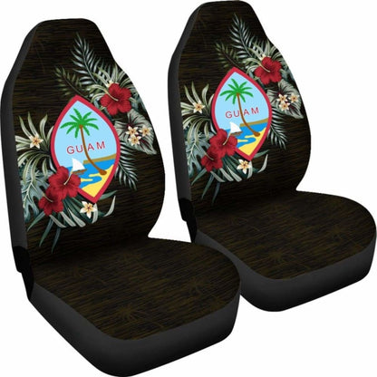 Guam Hibiscus Car Seat Covers 7 232125 - YourCarButBetter