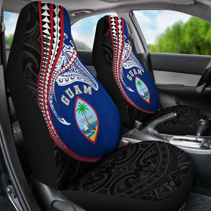 Guam Polynesian Car Seat Covers Manta Polynesia Amazing 105905 - YourCarButBetter