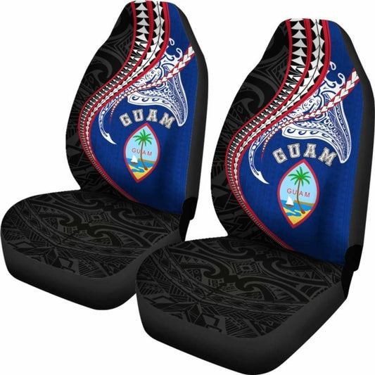 Guam Polynesian Car Seat Covers Manta Polynesia Amazing 105905 - YourCarButBetter