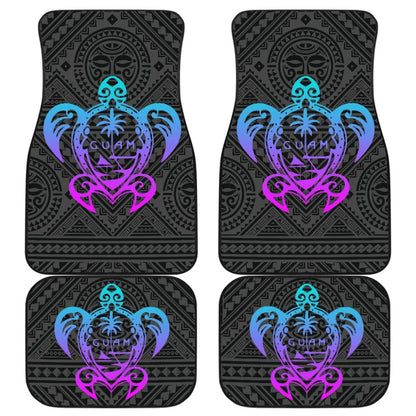 Guam Seal Mix Turtle Car Floor Mats 210803 - YourCarButBetter