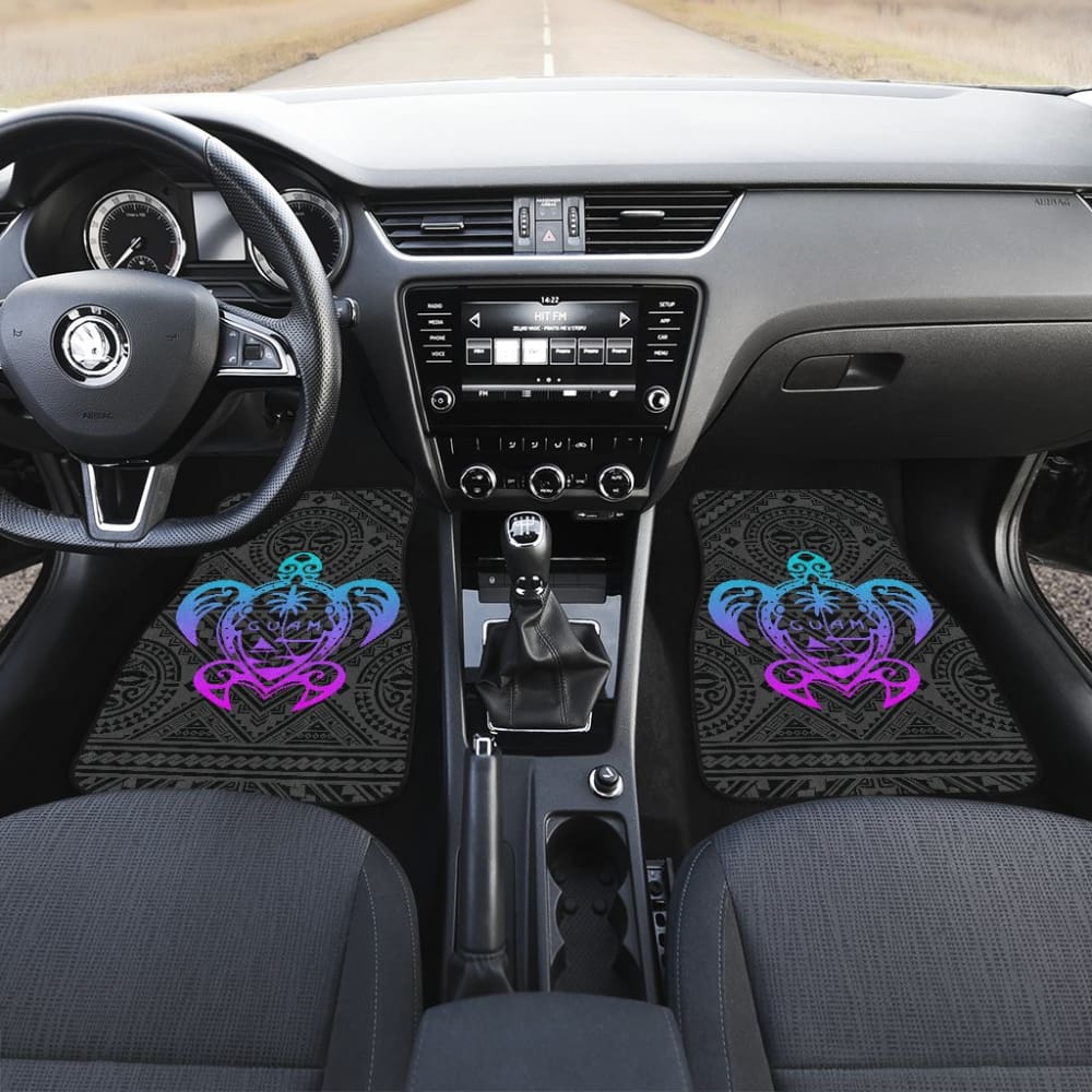 Guam Seal Mix Turtle Car Floor Mats 210803 - YourCarButBetter