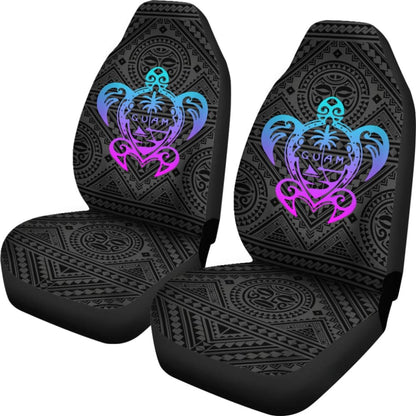 Guam Seal Mix Turtle Car Seat Covers 210803 - YourCarButBetter