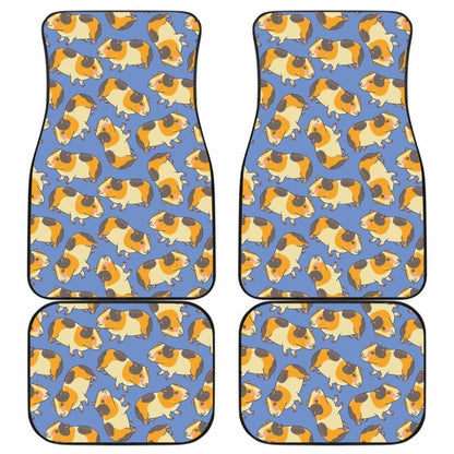 Guinea Pig Pattern Print Design 02 Front And Back Car Mats 221205 - YourCarButBetter