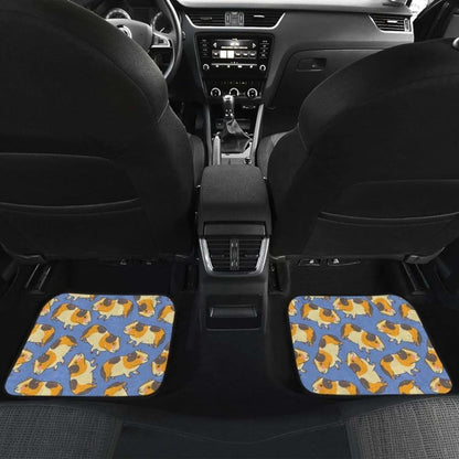 Guinea Pig Pattern Print Design 02 Front And Back Car Mats 221205 - YourCarButBetter