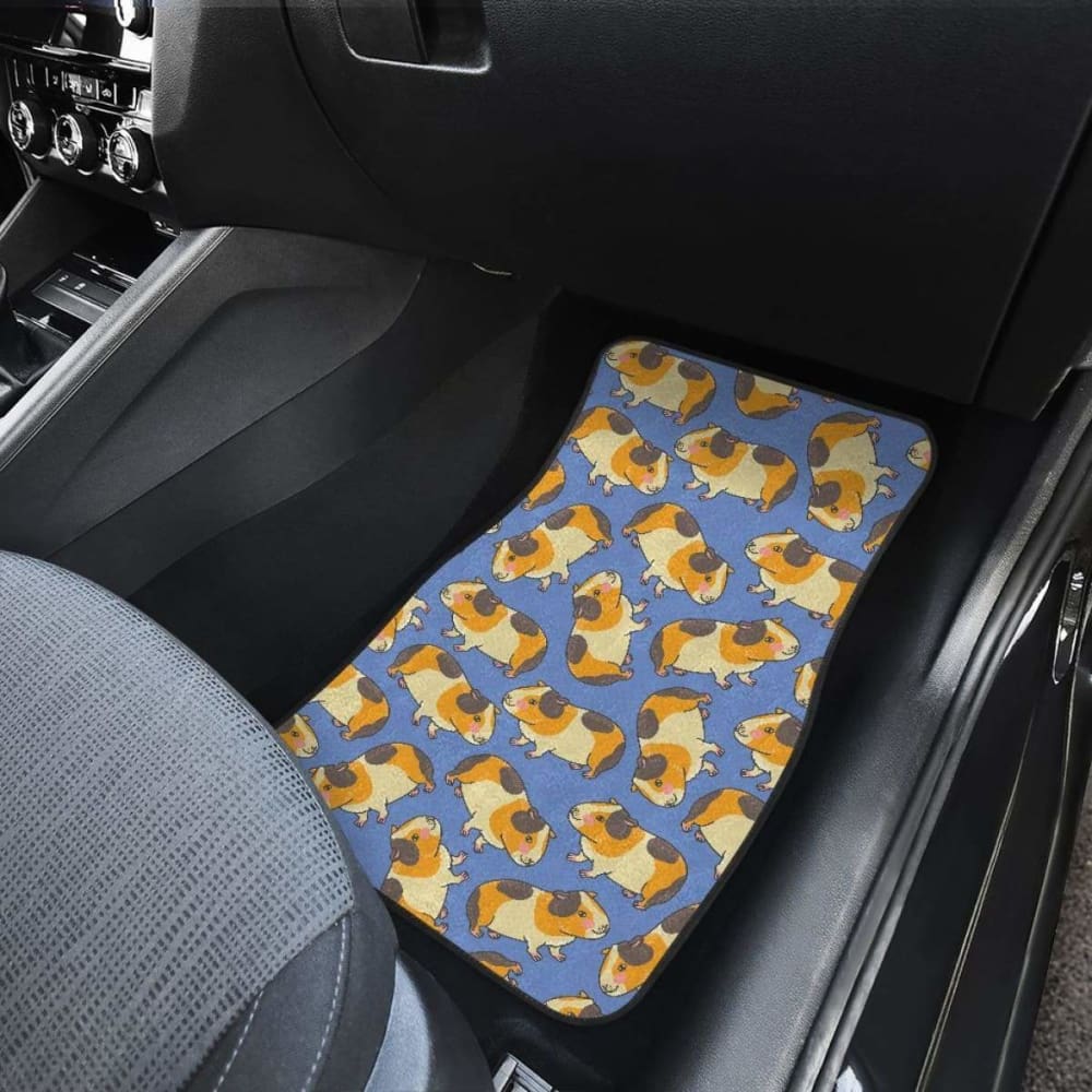 Guinea Pig Pattern Print Design 02 Front And Back Car Mats 221205 - YourCarButBetter