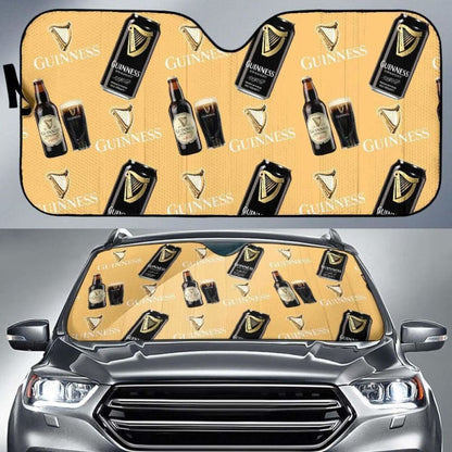 Guinness Car Sun Shade Auto Sun Visor For Beer Lover 102507 - YourCarButBetter
