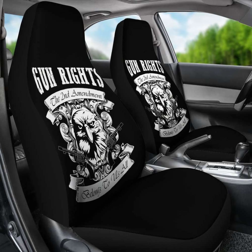Gun Rights 2Nd Amendment Car Seat Covers Amazing Gift 101819 - YourCarButBetter
