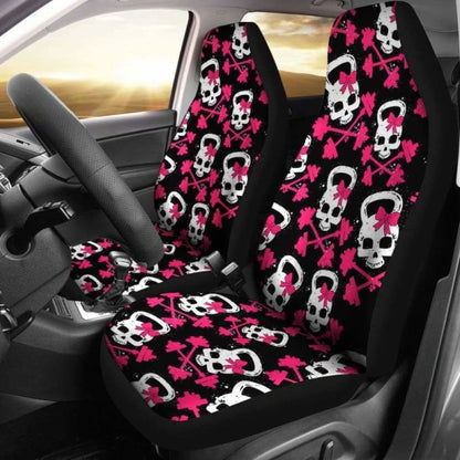 Gym Skull Car Seat Covers 192609 - YourCarButBetter