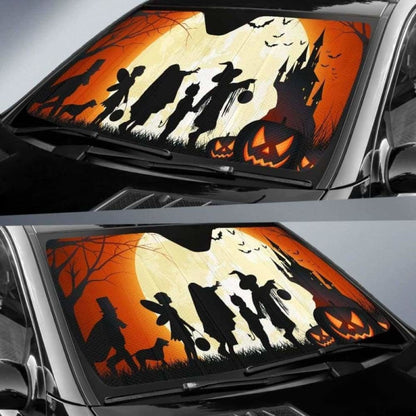 Halloween Auto Sun Shade 085424 - YourCarButBetter