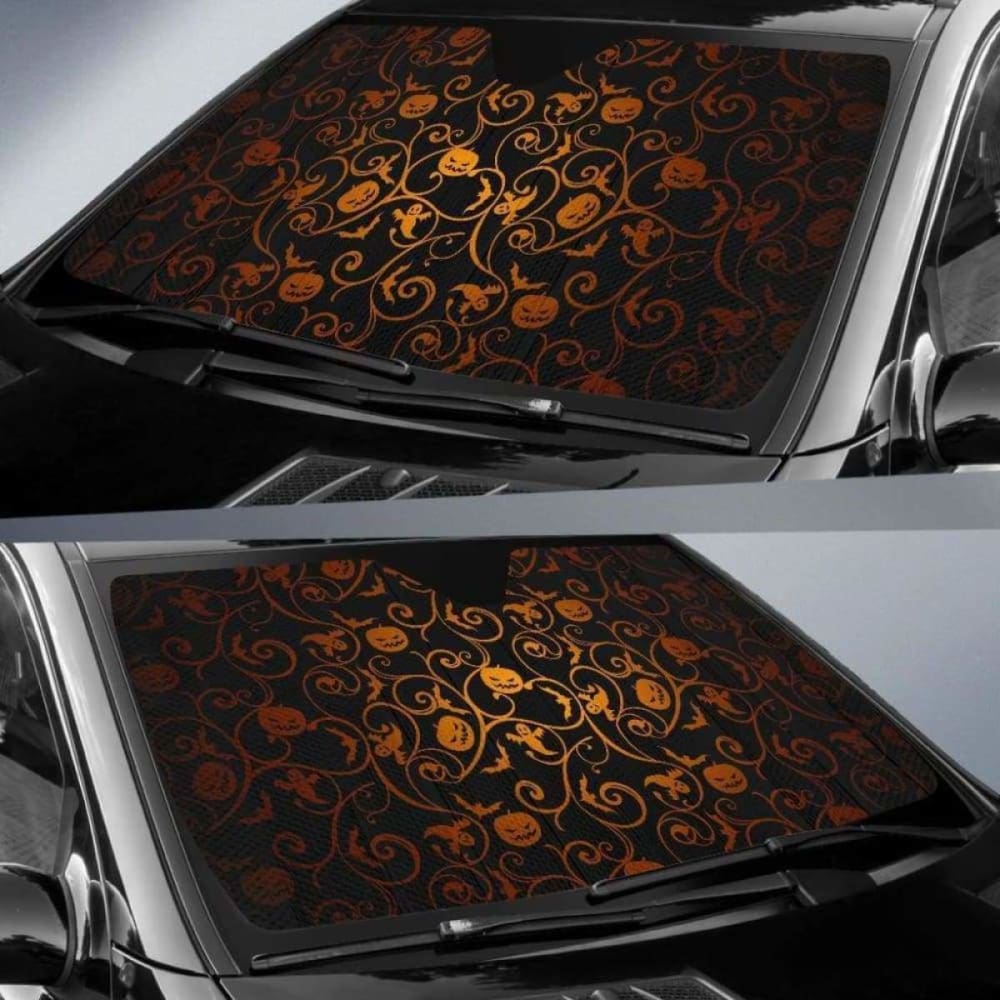 Halloween Auto Sun Shades 085424 - YourCarButBetter