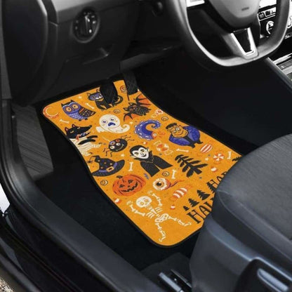 Halloween Car Floor Mats 102802 - YourCarButBetter