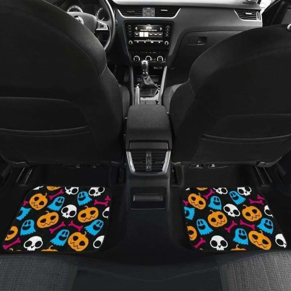 Halloween Car Floor Mats 102802 - YourCarButBetter
