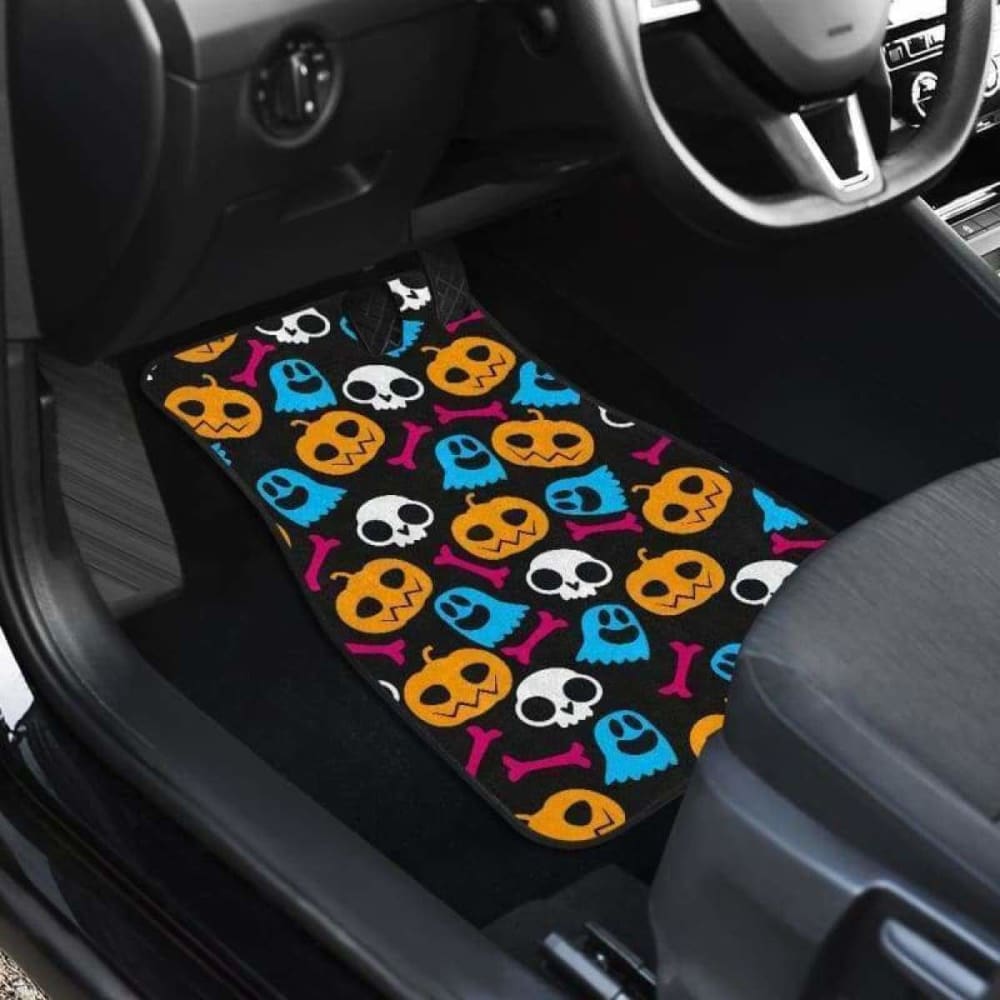 Halloween Car Floor Mats 102802 - YourCarButBetter