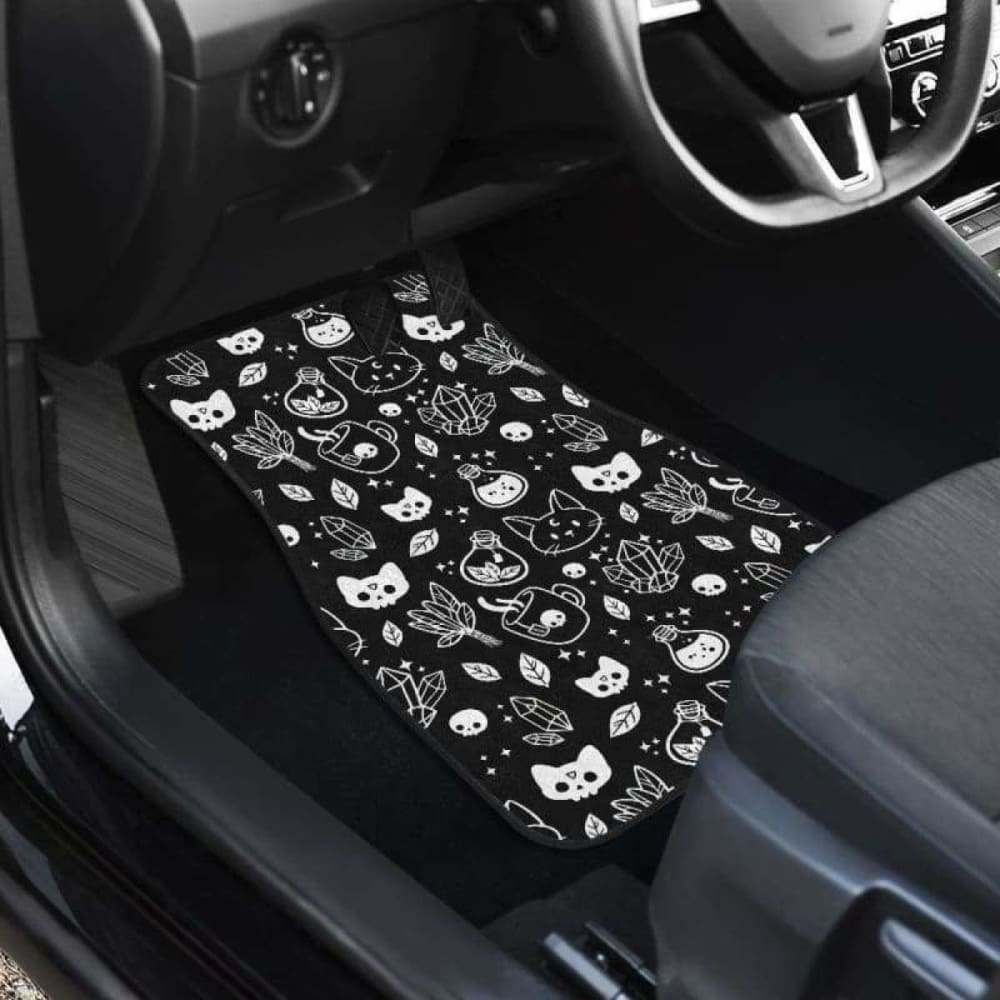 Halloween Car Floor Mats 102802 - YourCarButBetter