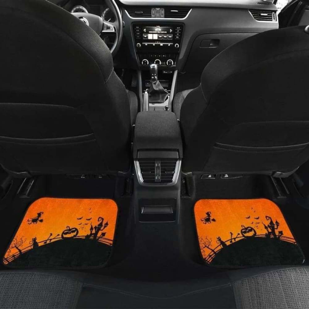 Halloween Car Floor Mats 102802 - YourCarButBetter