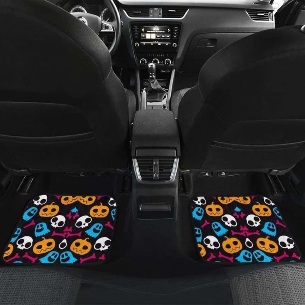 Halloween Car Floor Mats 102802 - YourCarButBetter