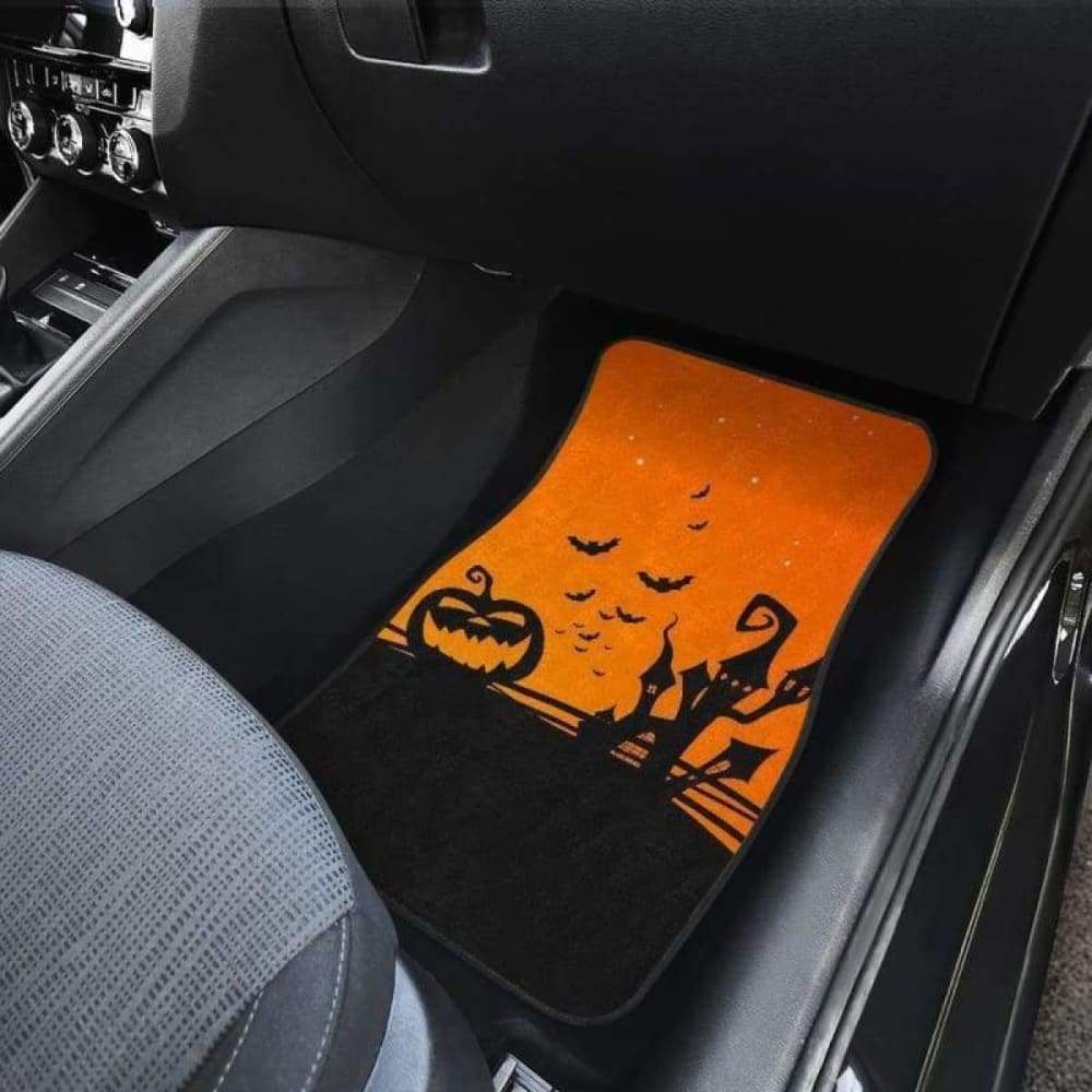 Halloween Car Floor Mats 102802 - YourCarButBetter
