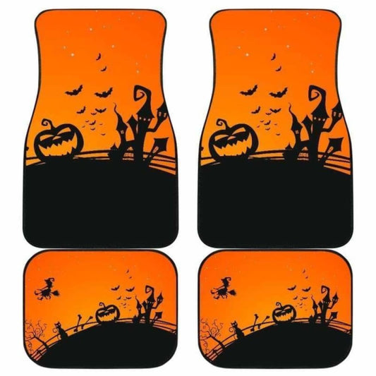 Halloween Car Floor Mats 102802 - YourCarButBetter