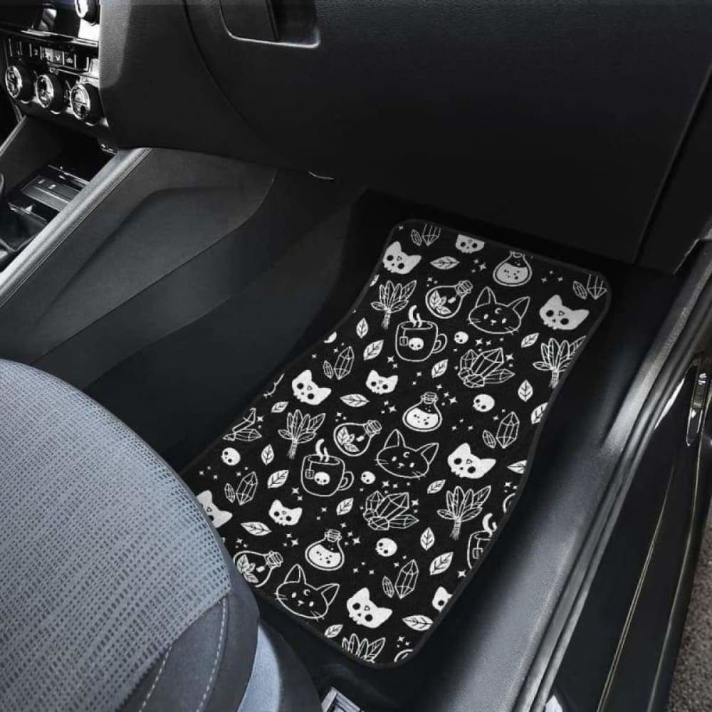 Halloween Car Floor Mats 102802 - YourCarButBetter