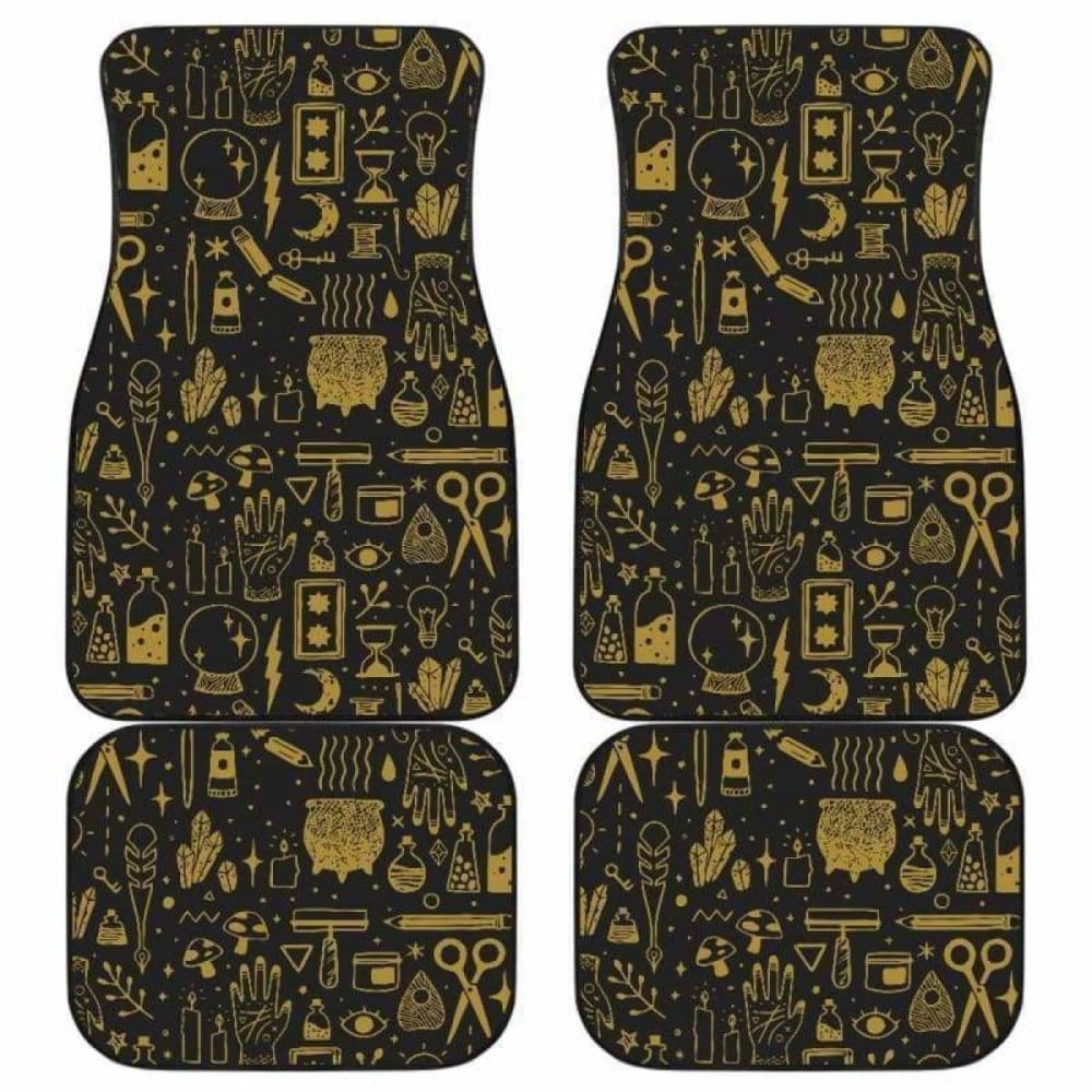 Halloween Car Floor Mats 102802 - YourCarButBetter