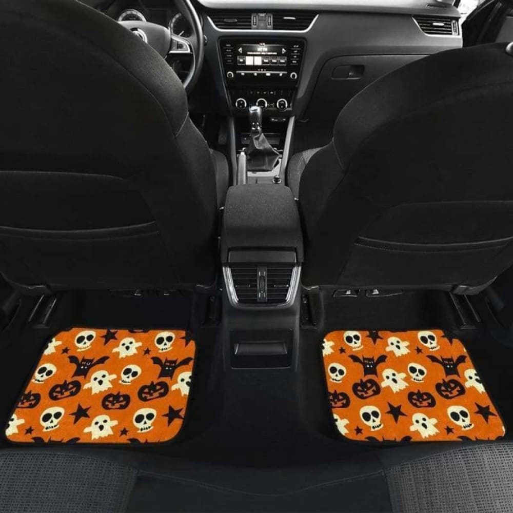 Halloween Car Floor Mats 102802 - YourCarButBetter
