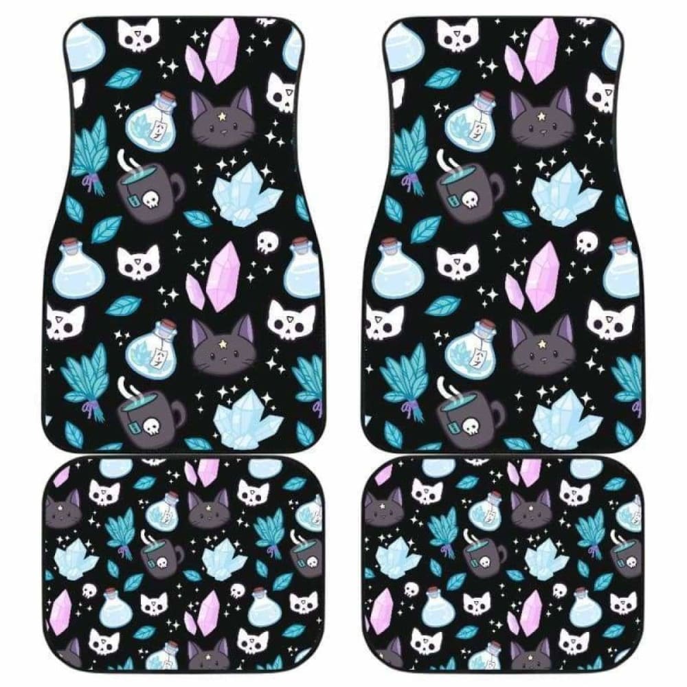 Halloween Car Floor Mats 102802 - YourCarButBetter