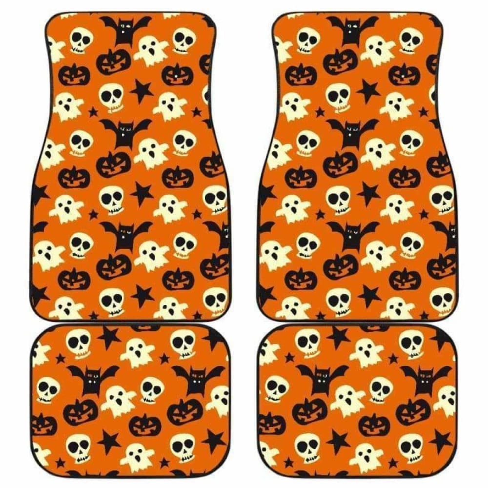 Halloween Car Floor Mats 102802 - YourCarButBetter