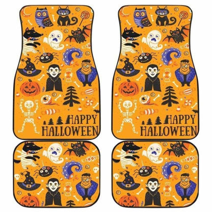 Halloween Car Floor Mats 102802 - YourCarButBetter