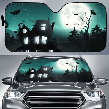 Halloween Car Sun Shade 085424 - YourCarButBetter