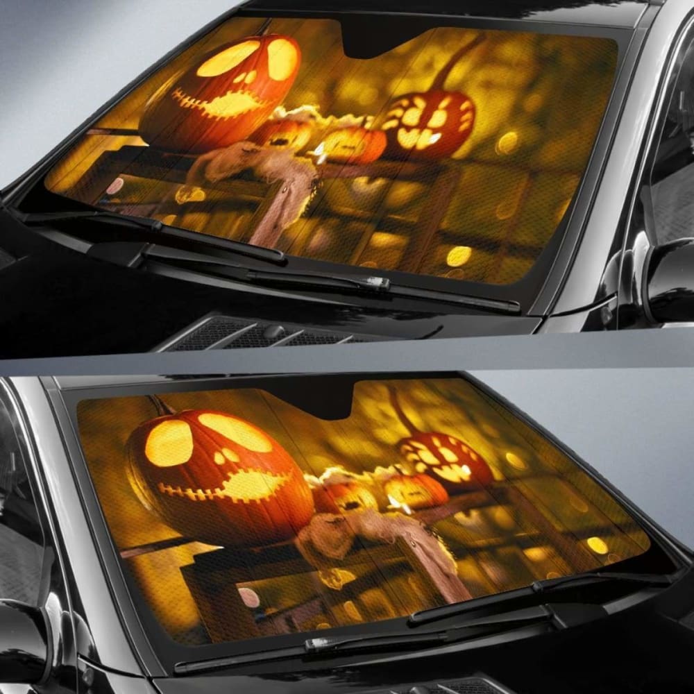 Halloween Hd Sun Shade Amazing Best Gift Ideas 085424 - YourCarButBetter