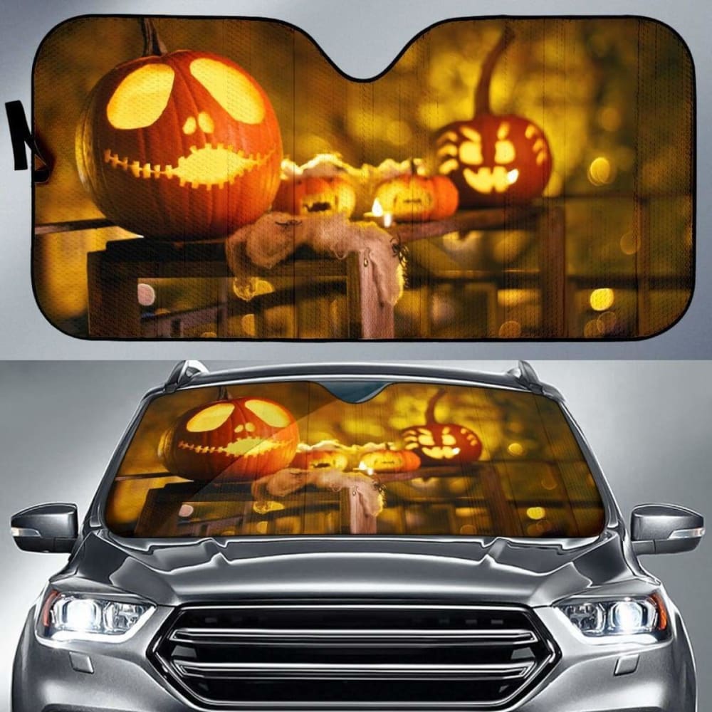 Halloween Hd Sun Shade Amazing Best Gift Ideas 085424 - YourCarButBetter