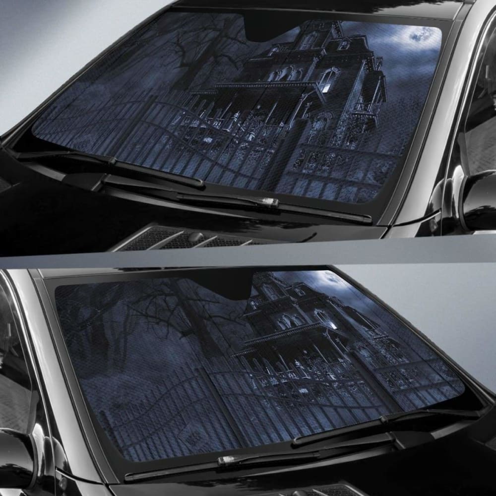 Halloween Night Sun Shade Amazing Best Gift Ideas 085424 - YourCarButBetter