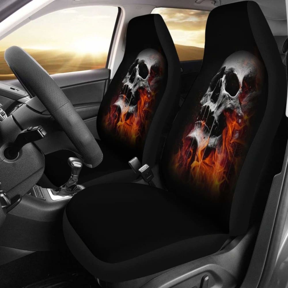 Halloween Skull Car Seat Covers - Amazing Best Gift Ideas 102802 - YourCarButBetter