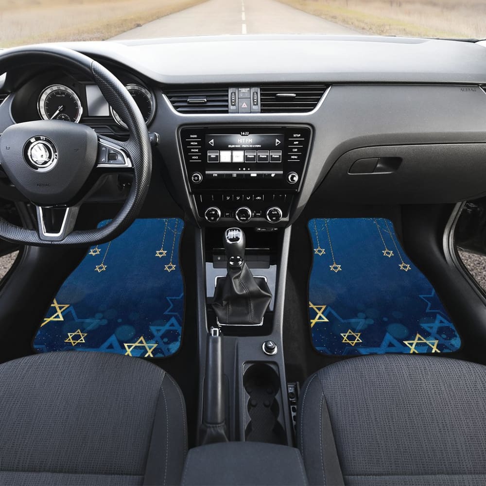 Hanukkah Custom Car Accessories Car Floor Mats 210201 - YourCarButBetter