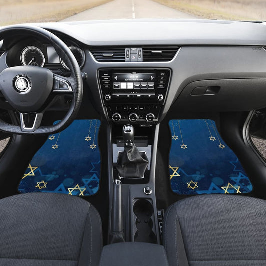 Hanukkah Custom Car Accessories Car Floor Mats 210201 - YourCarButBetter
