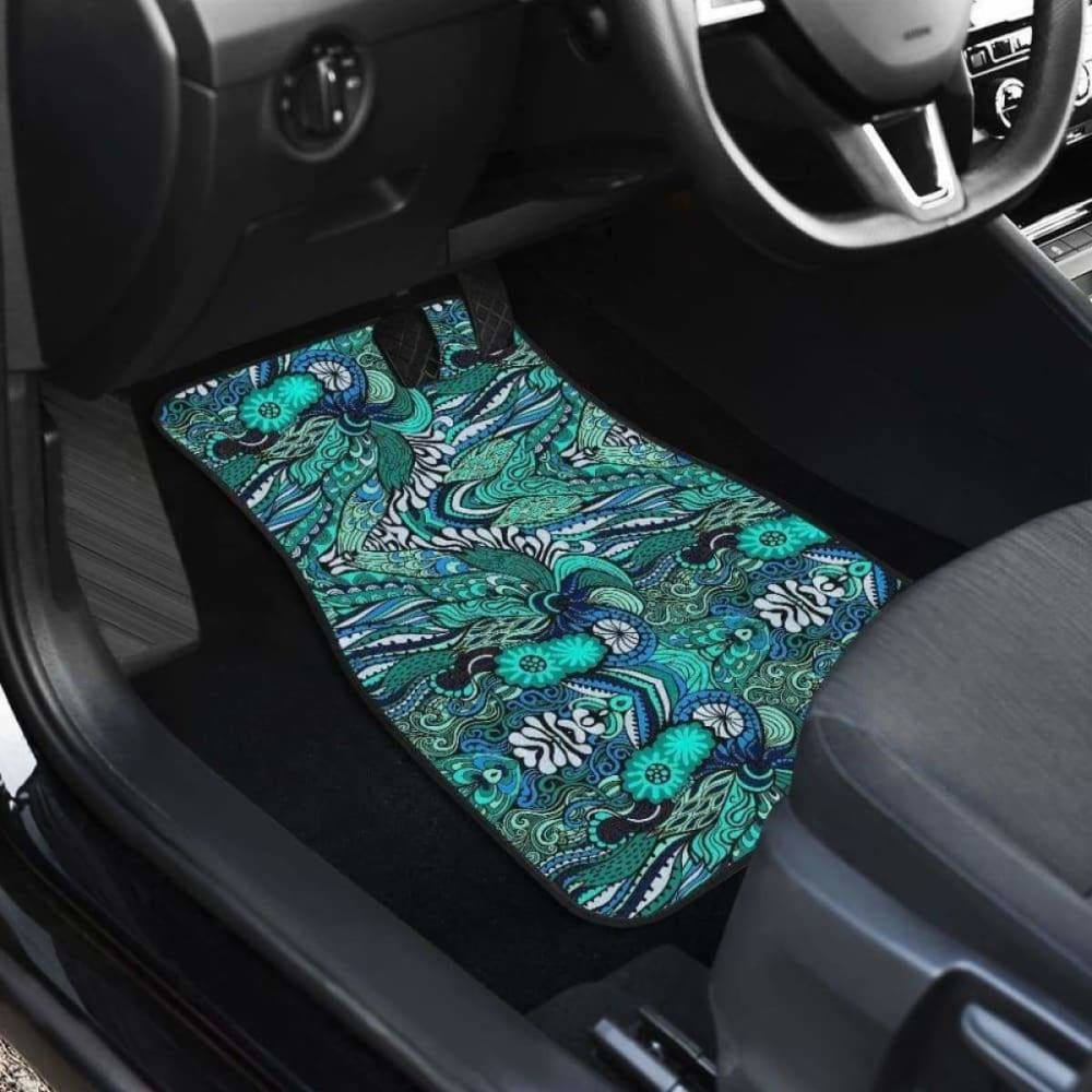Happy Ocean Car Floor Mats 163730 - YourCarButBetter