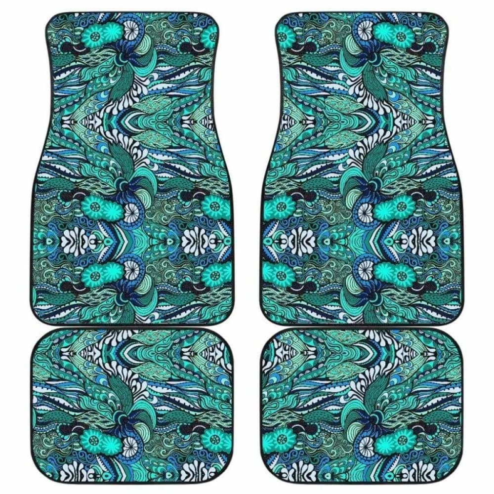Happy Ocean Car Floor Mats 163730 - YourCarButBetter