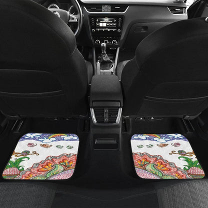 Happy Owls Car Floor Mats 094209 - YourCarButBetter