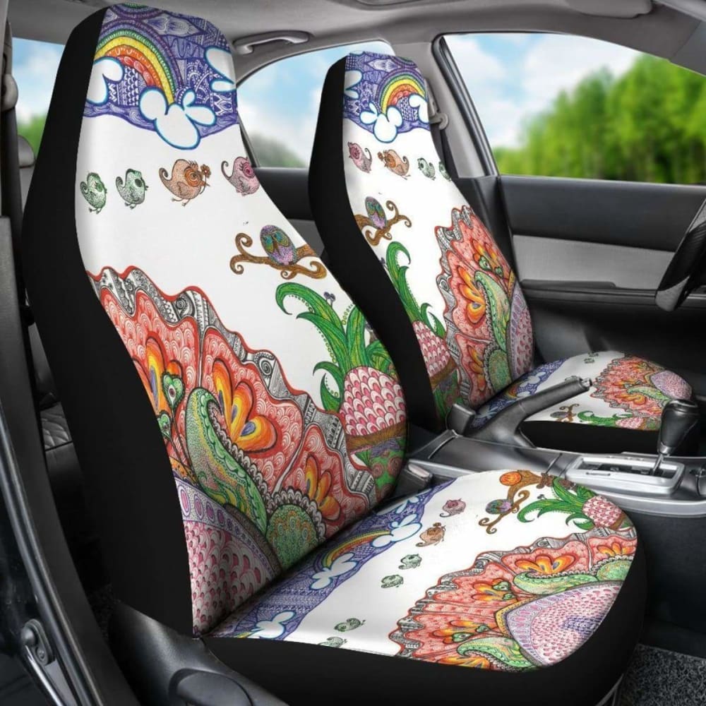 Happy Owls Car Seat Covers 174716