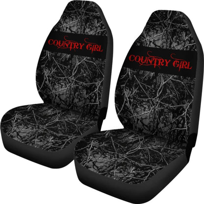 Harvest Moon Camouflage Country Girl Car Seat Covers 211703 - YourCarButBetter